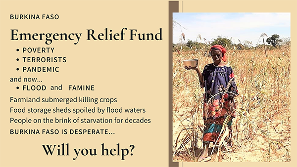 Burkina Faso Emergency Relief Project
